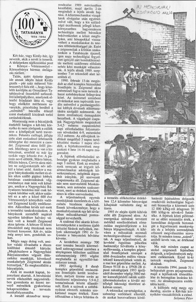 Zsigmond akna 1994. 001
