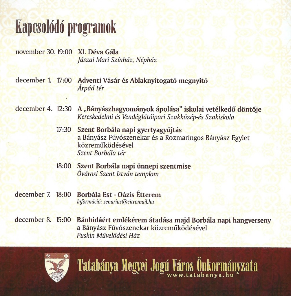 Borbála napok 2013.