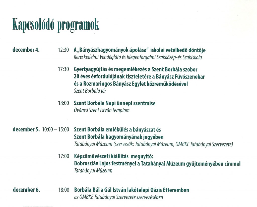 Borbála Napok 2014